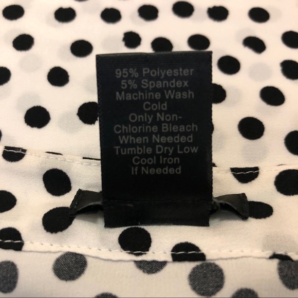 Ann Taylor Polka Dot Blouse - Picture 3 of 3